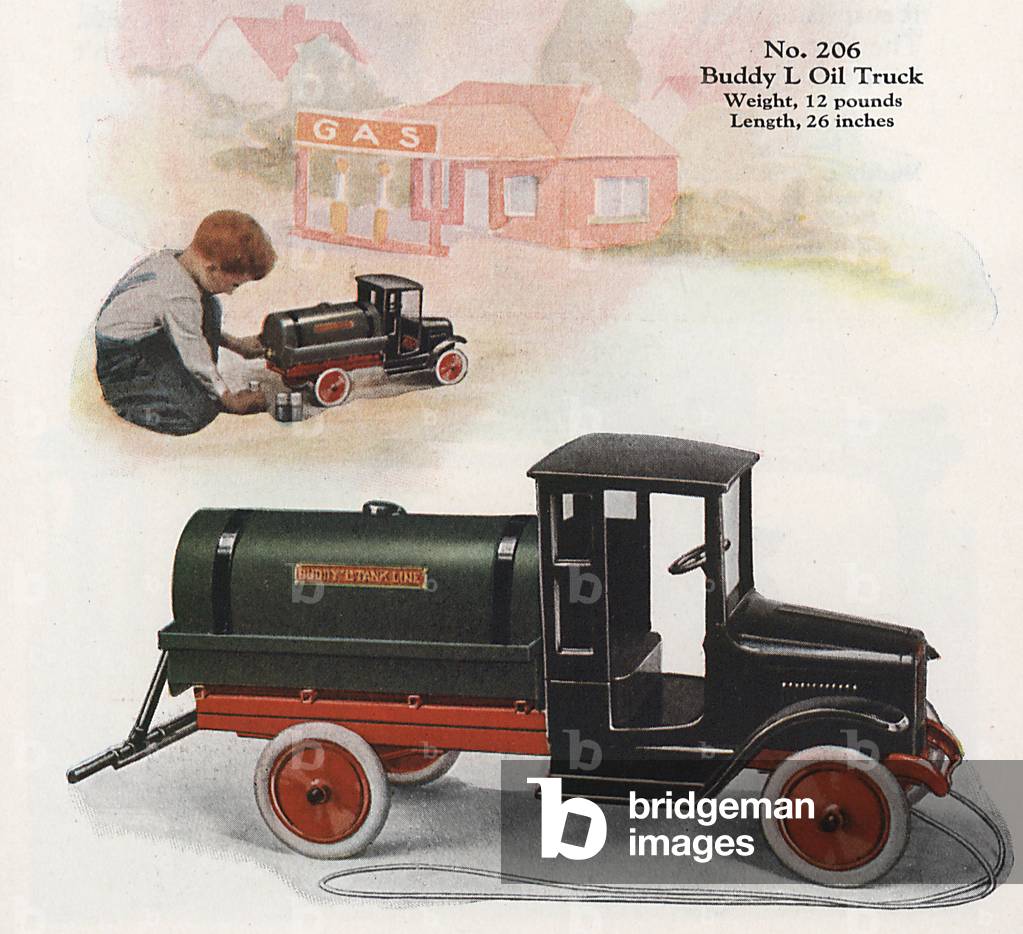 A Buddy 'L' Oil Truck