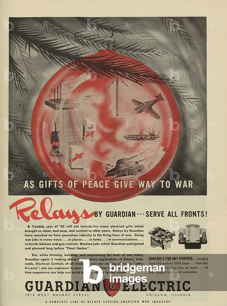 World War II Advertisement - Guardian Electric, Chicago, Illinois