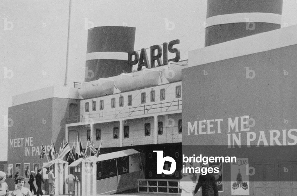 The Streets Of Paris Exhibit At The Century Of Progress