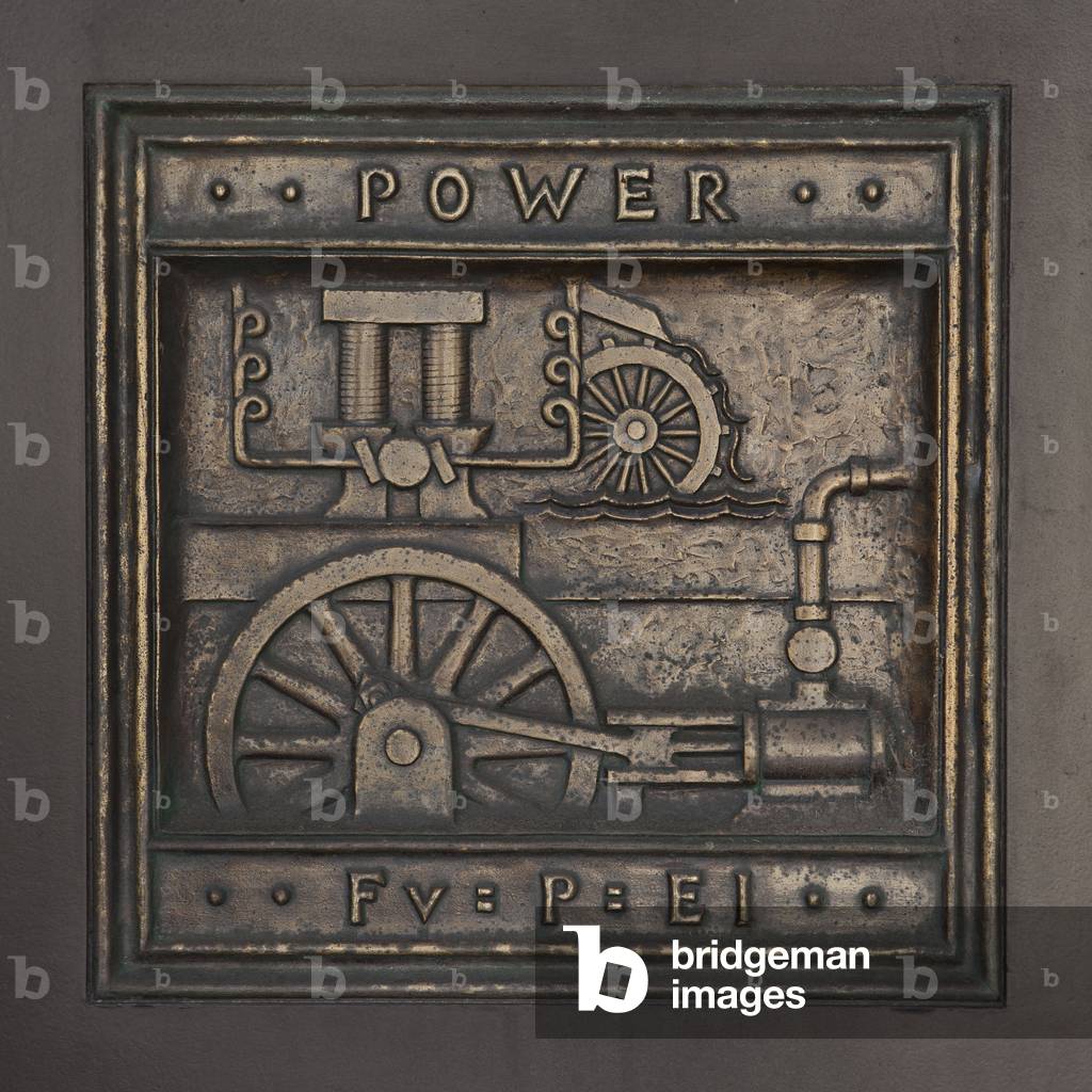 A Bronze Plaque For Power