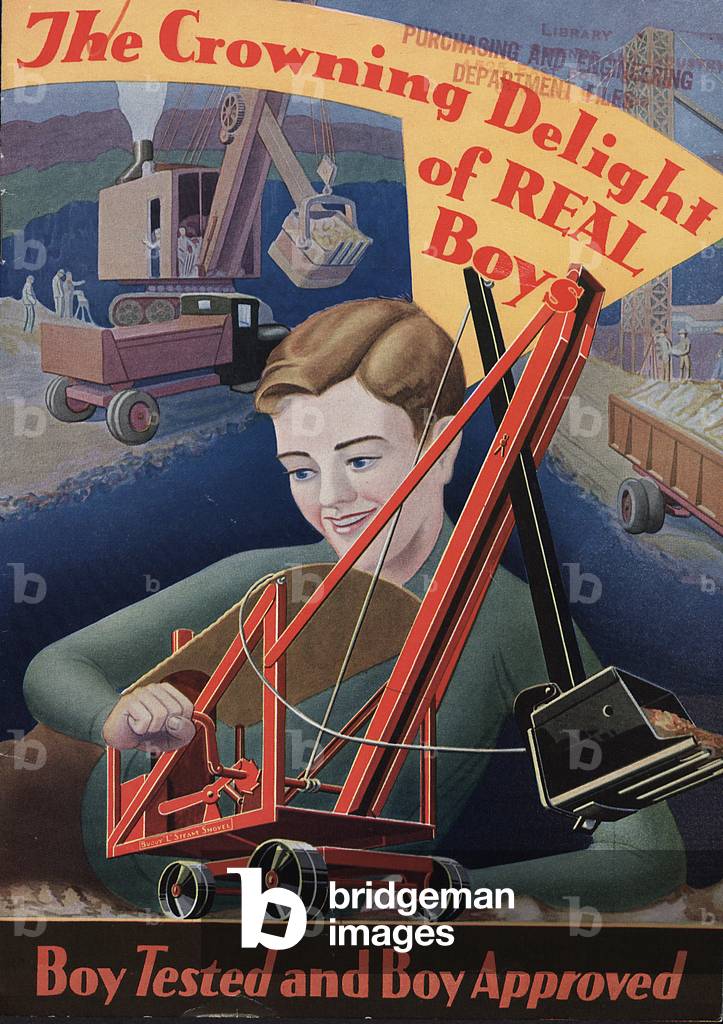 Cover Page Of The Buddy 'L' Quality Toys Catalog, 'The Crowning Delight Of Real Boys'