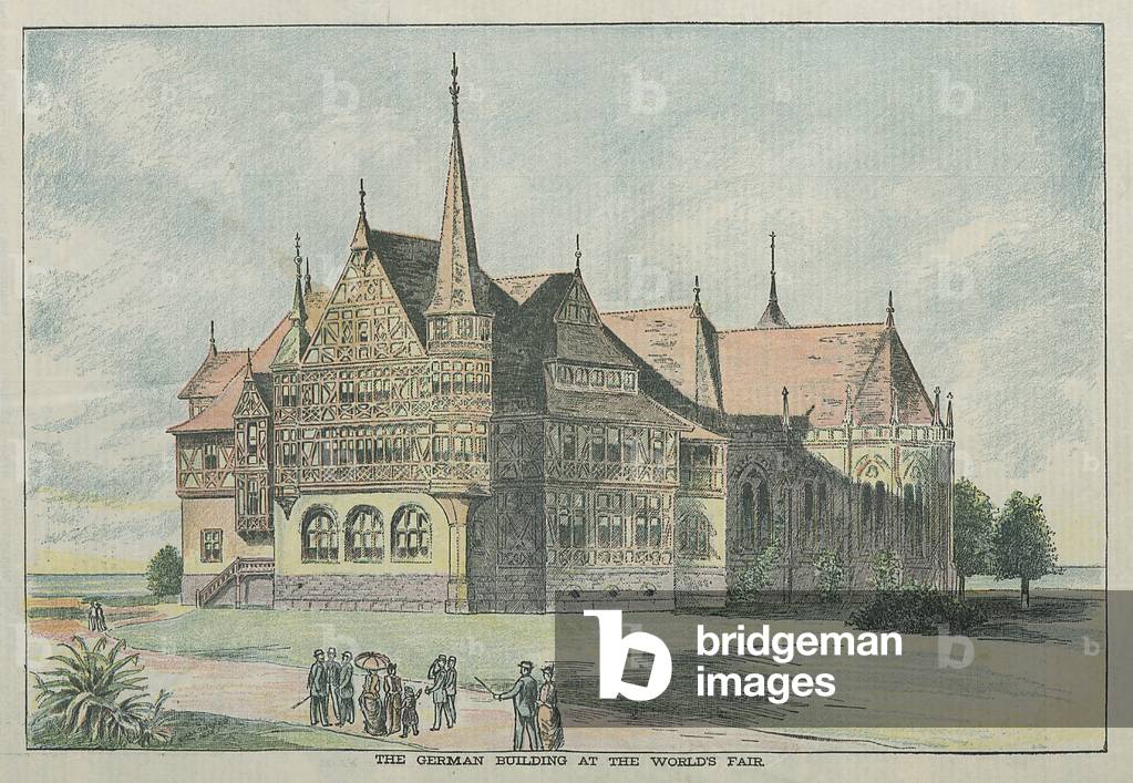 Inter-Ocean Illustrated Supplement - The German Building At The World's Fair