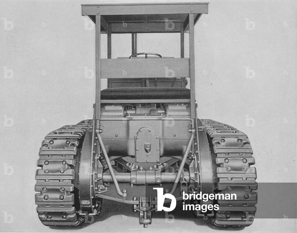 Rear View Of The Allis Chalmers Monarch 75 Track Type Tractor