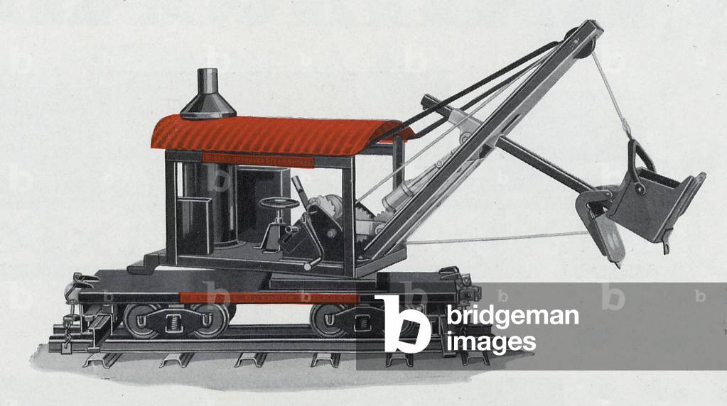 The Buddy 'L' Locomotive Shovel, 1930 (print)