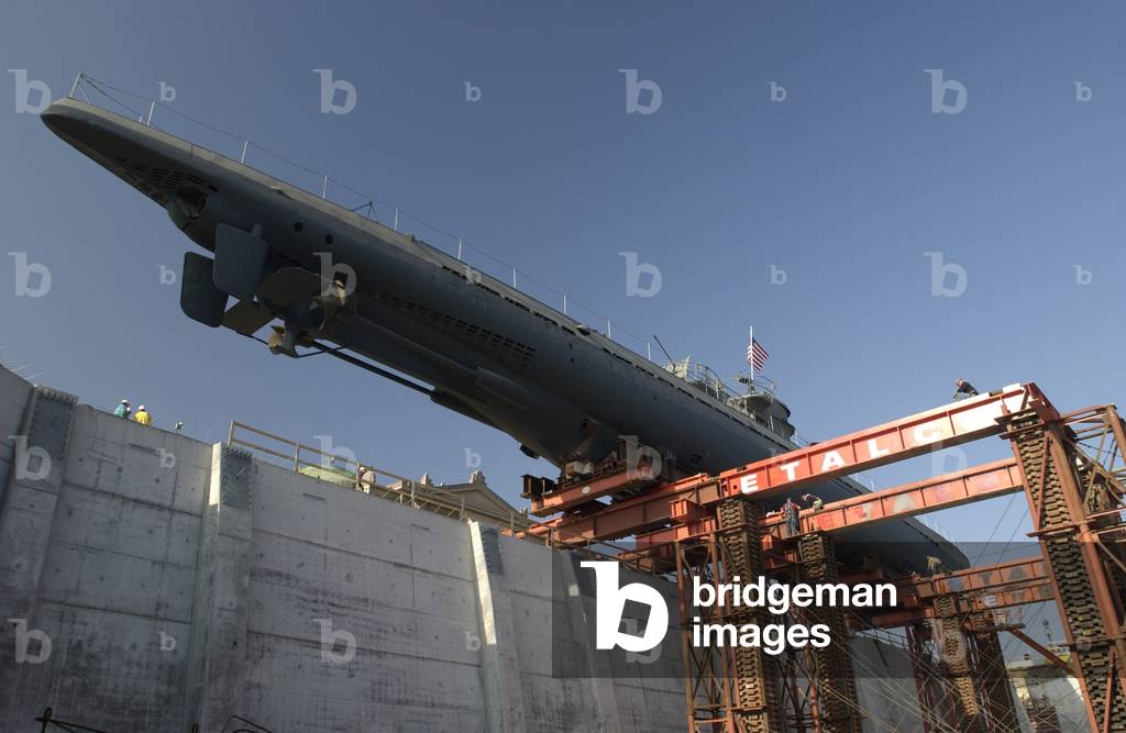 The Move Of The Captured German Submarine U505