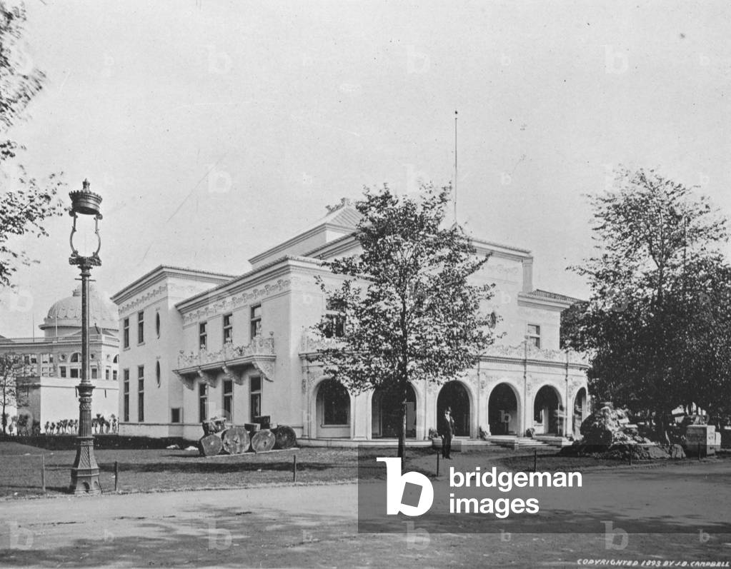 Arkansas State Building At The World's Columbian Exposition