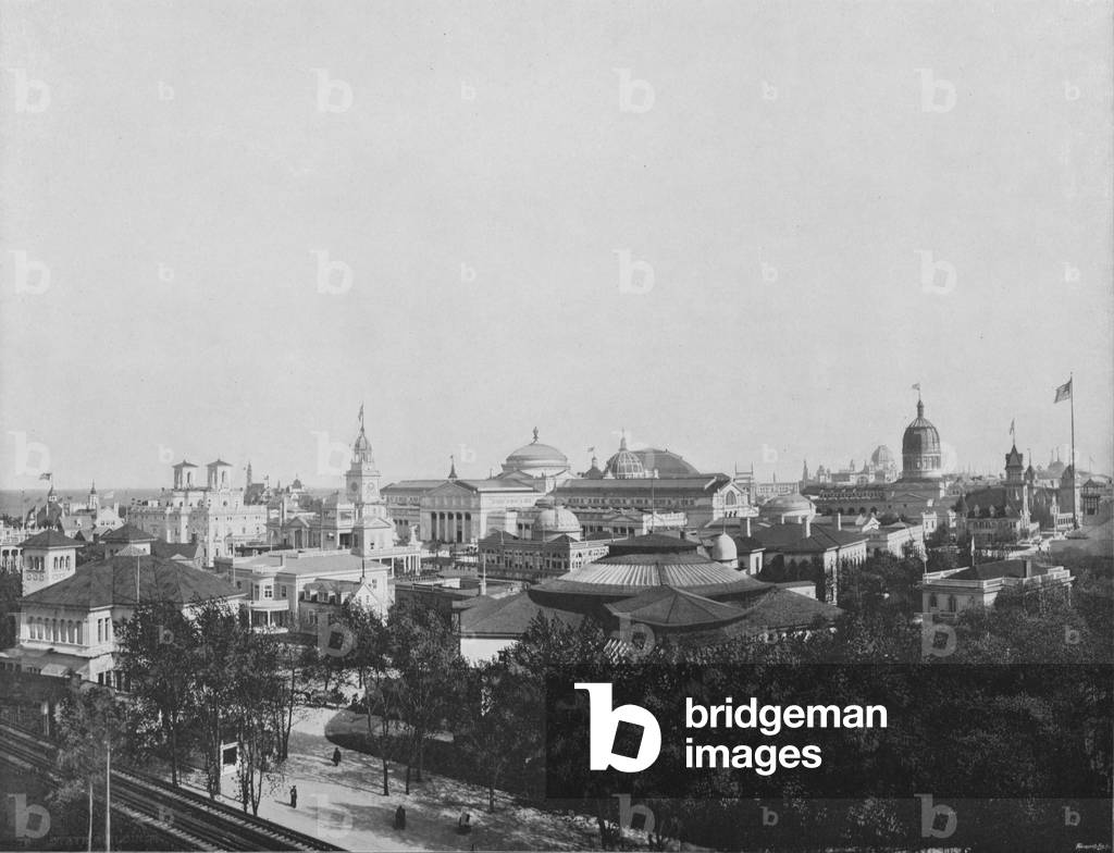 State Buildings And The White City At The World's Columbian Exposition