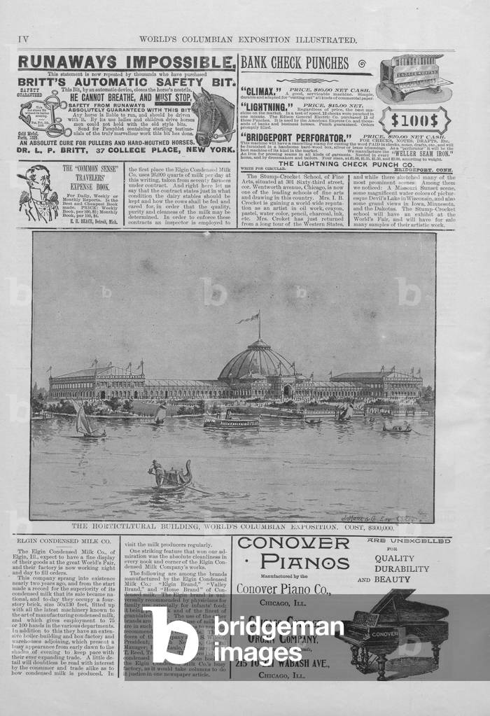 Advertisements From The World's Columbian Exposition Illustrated