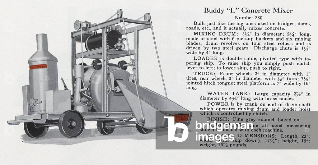 The Buddy 'L' Concrete Mixer Model 280