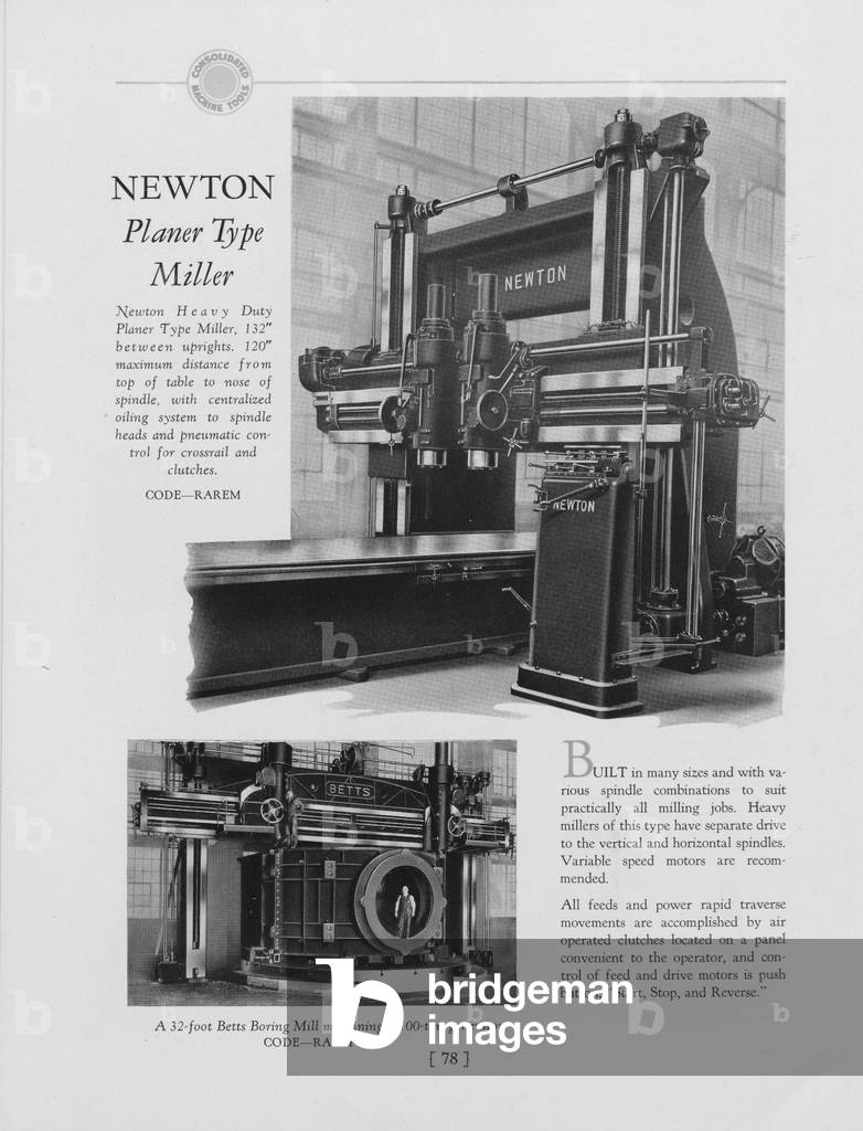 Newton Planner Type Miller