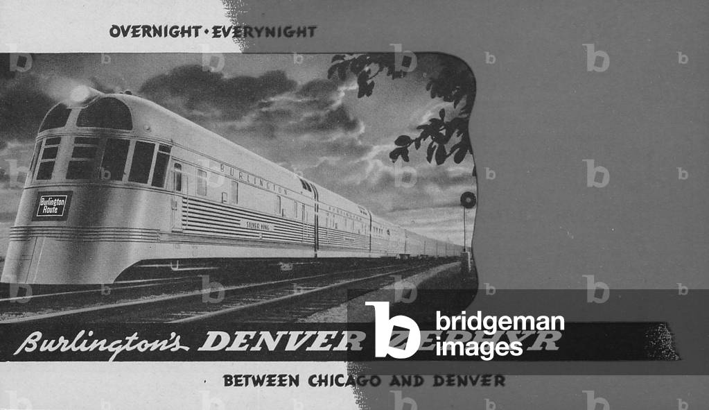 Burlington's Denver Zephyr Brochure