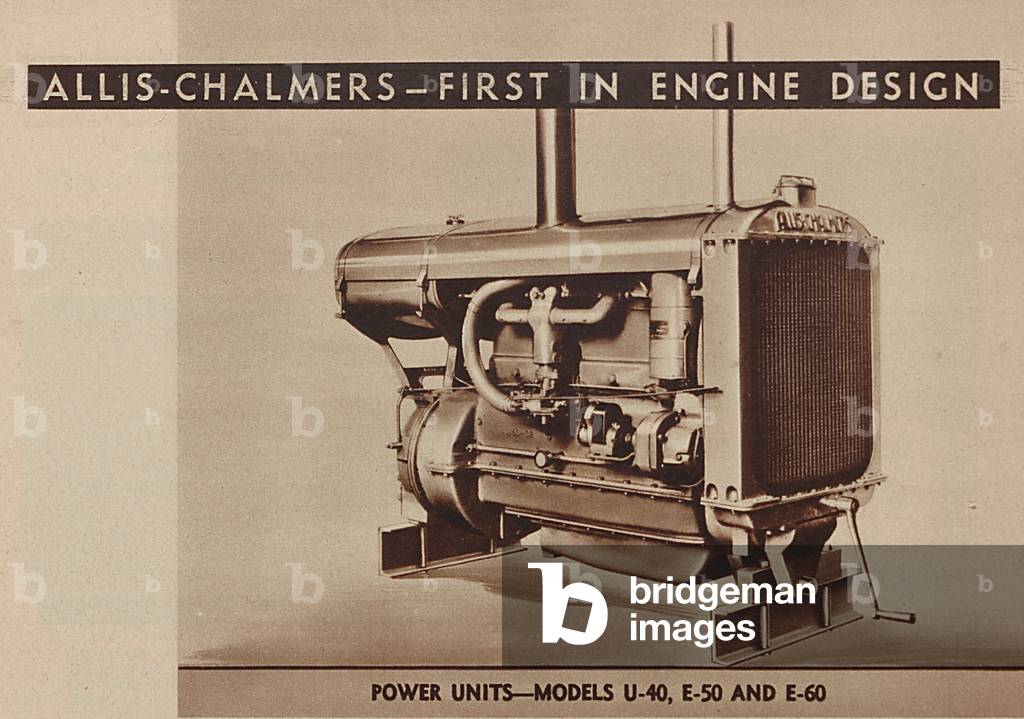 An Allis Chalmers Power Unit Engine For Tractors