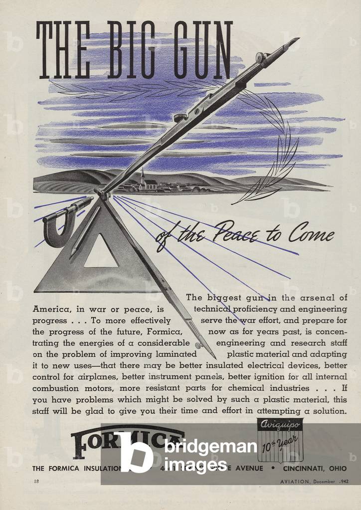 World War II Advertisement - The Formica Insulation Company, Cincinnati, Ohio