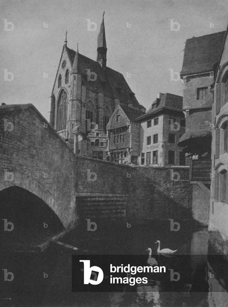 Bridge And Moat At The Century Of Progress