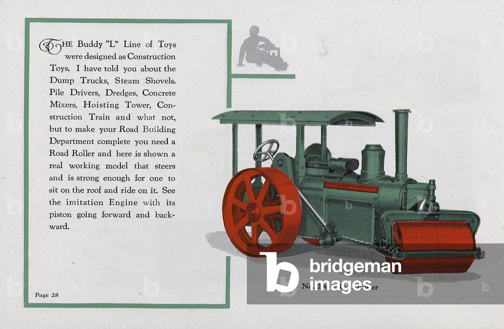 The Buddy 'L' Road Roller