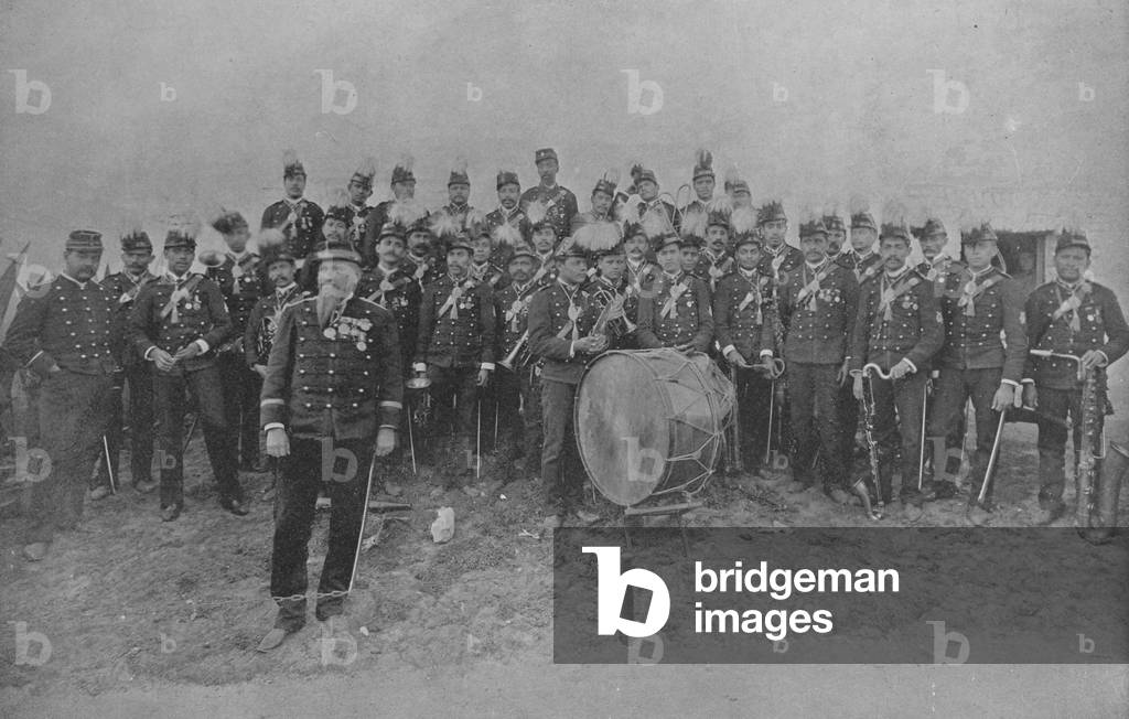 Eighth Cavalry Band Of Mexico At The World's Columbian Exposition
