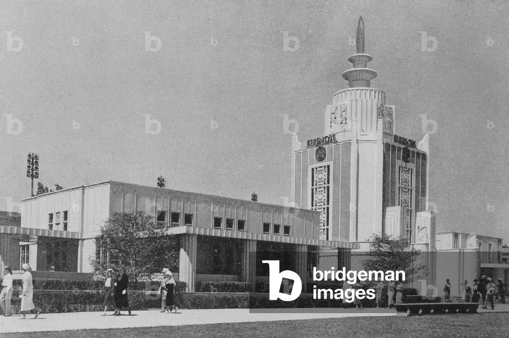 The Illinois Host Building At The Century Of Progress