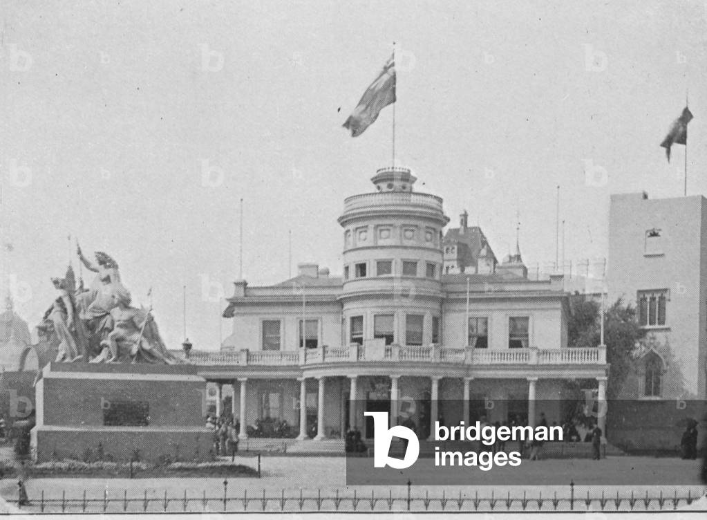 Canada's Building And The British Monument At The World's Columbian Exposition
