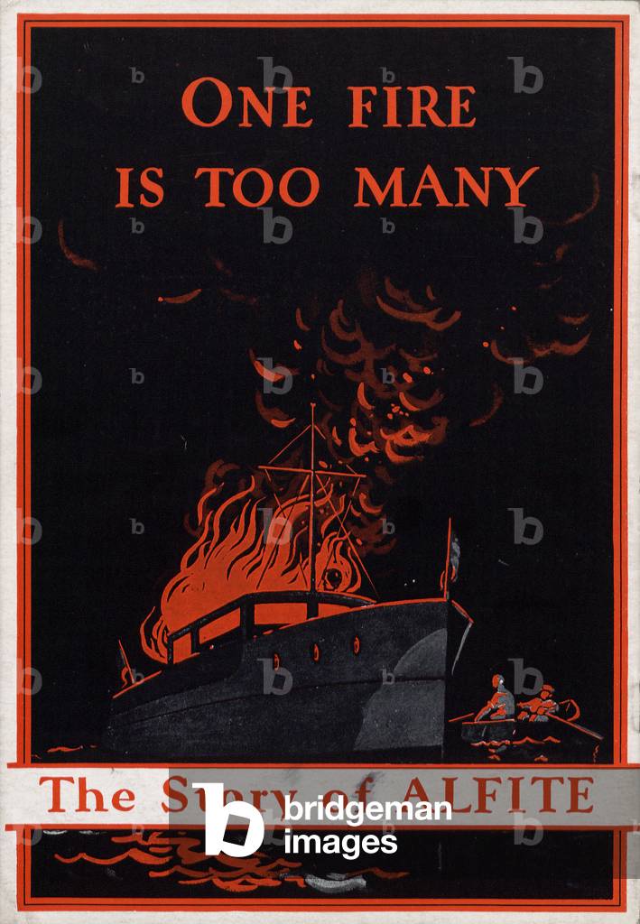 The Back Cover Page Of The 'One Fire Is Too Many' Brochure