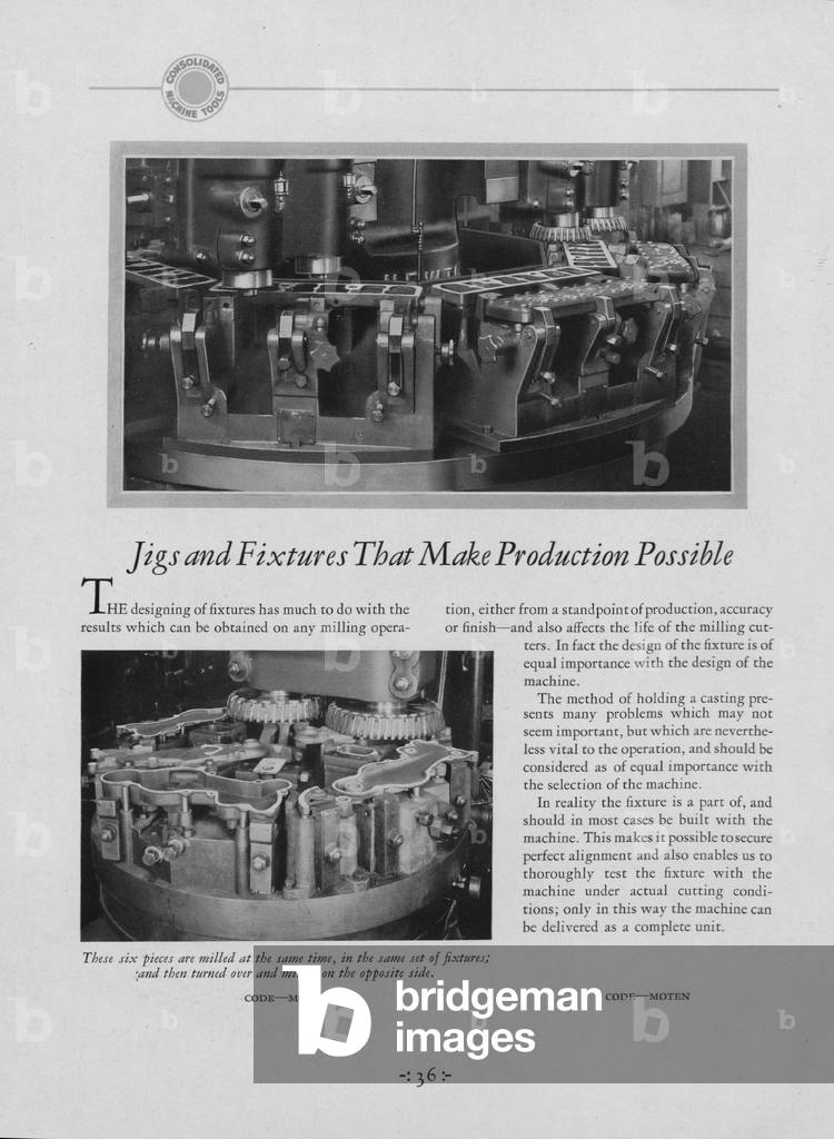 The Newton Millers Jigs And Fixtures That Make Production Possible