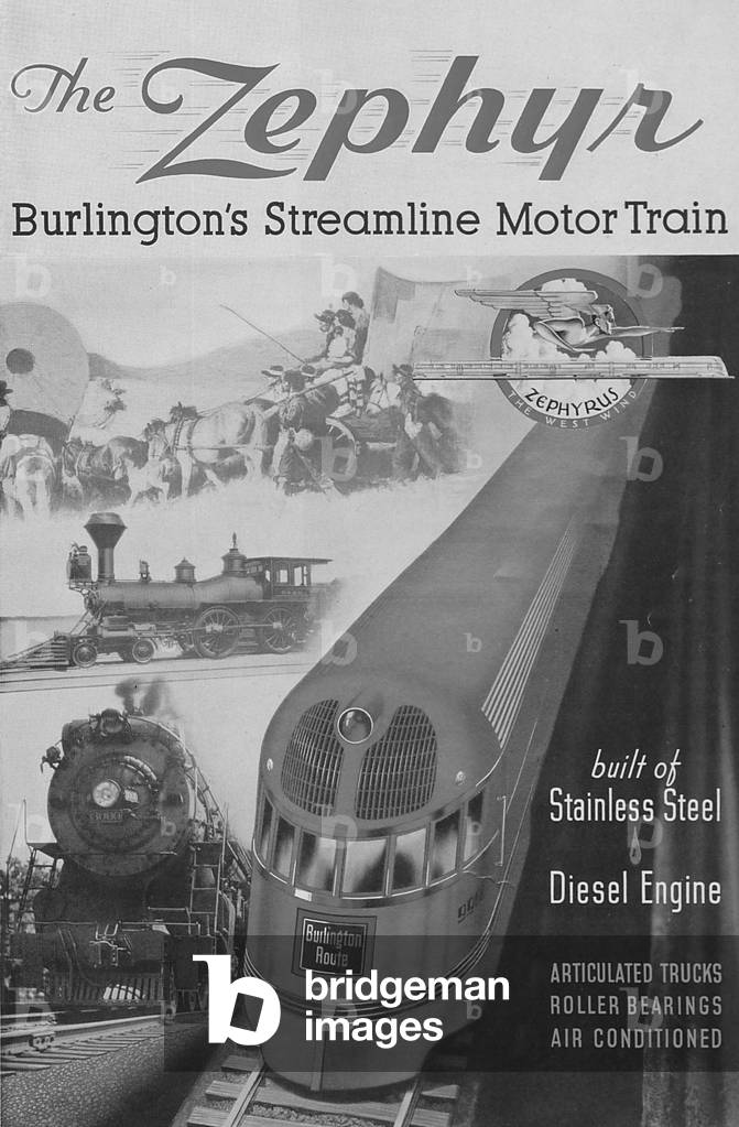 The Zephyr, Burlington's Streamline Motor Train