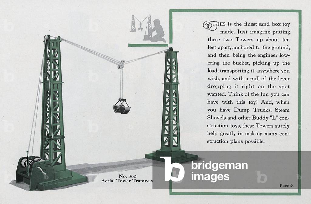 The Buddy 'L' Aerial Tower Tramway