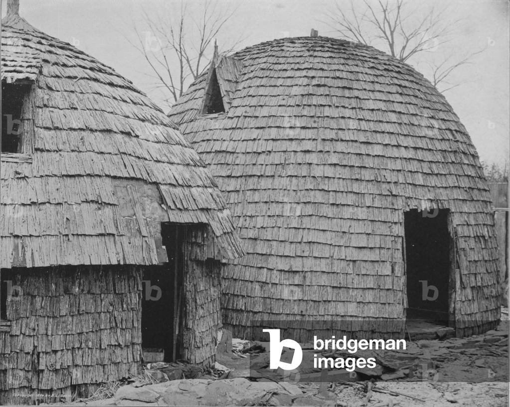 Huts In African Wilds