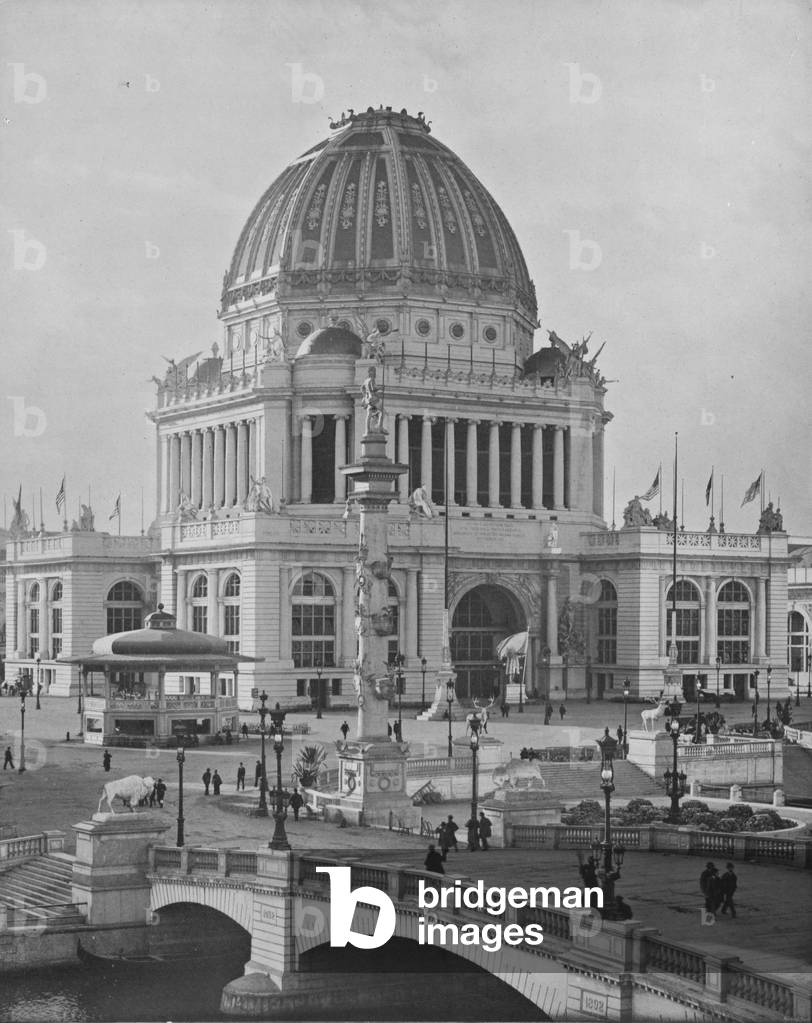 Administration Building At The World's Columbian Exposition