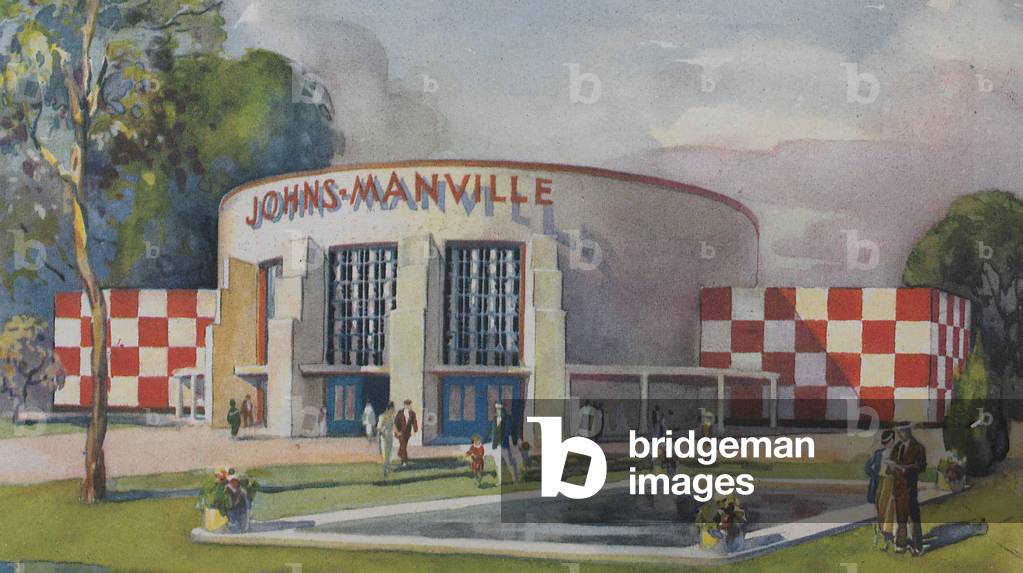 The Johns-Manville Building At The Century Of Progress