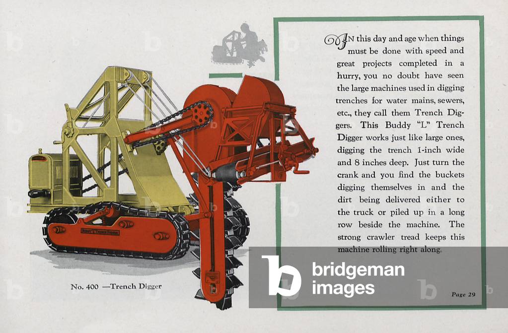 The Buddy 'L' Trench Digger