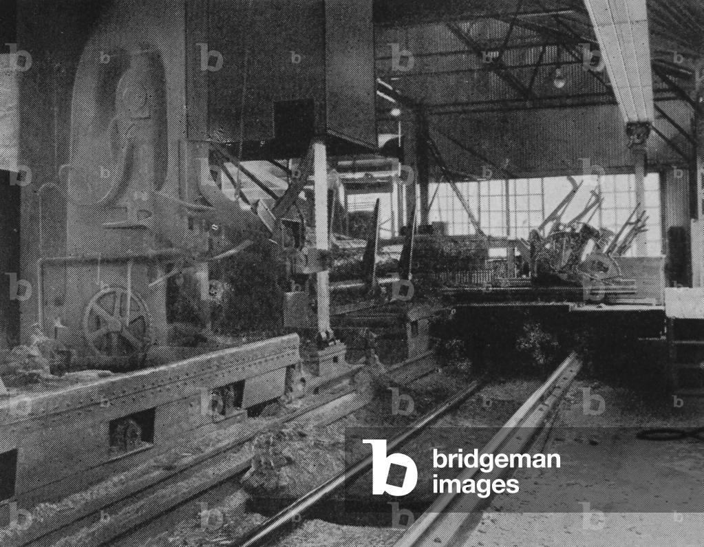 The Motor Driven Setworks Inside Finkbine Lumber Company