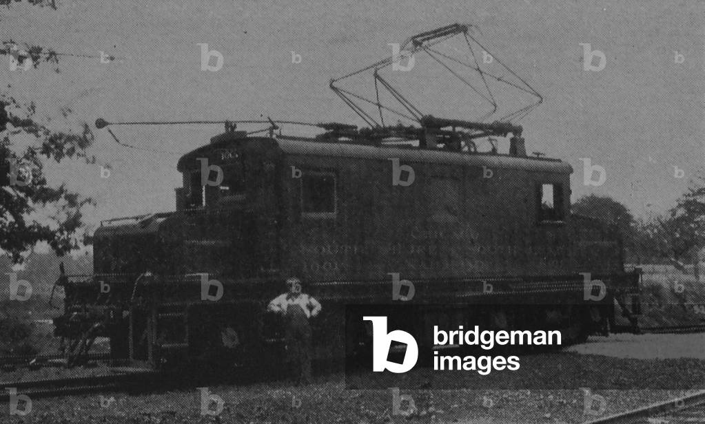 Westinghouse Electric And Manufacturing Company's Eighty Ton Locomotive Number 1001