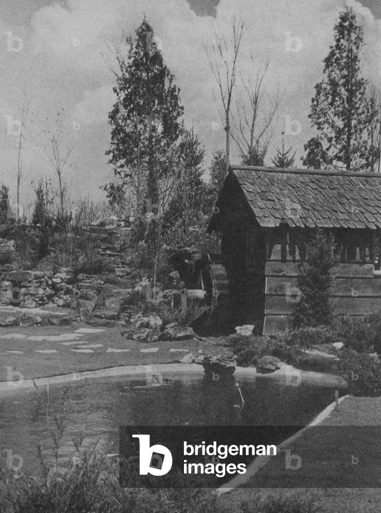 Old Mill Garden At The Century Of Progress