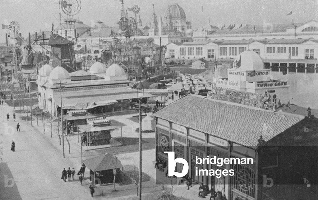 Wind Mill Exhibit At The World's Columbian Exposition