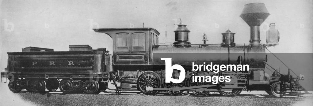 The Number 173 Class H - 1 (Old I) Heavy Freight Locomotive Of The Pennsylvania Railroad