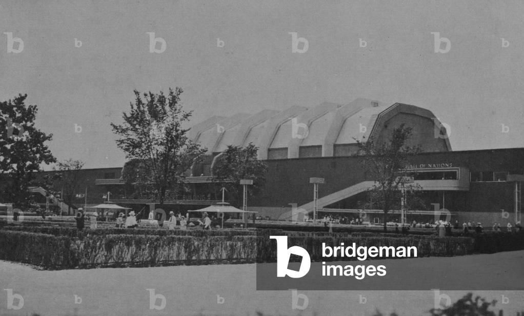 Travel And Transport Building, North Wing At The Century Of Progress