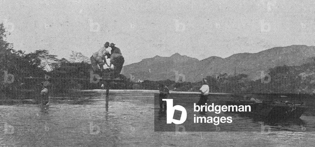 Men Using A New York Engineering Company Empire Drill In Brazil