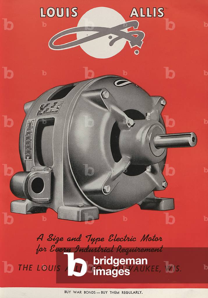 World War II Advertisement - The Louis Allis Company, Milwaukee, Wisconsin