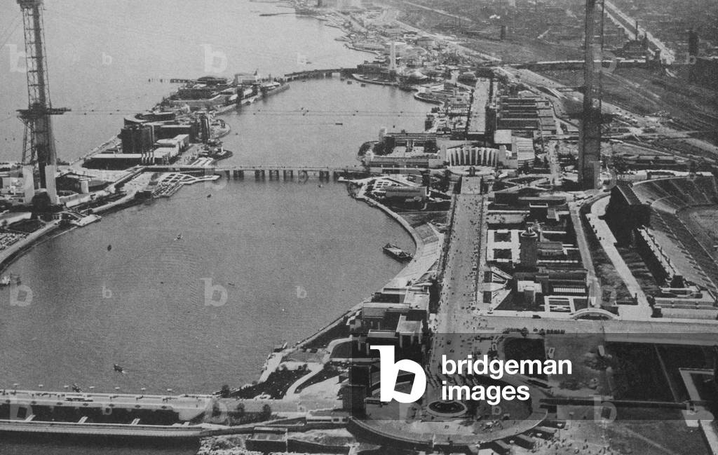 Airplane View Looking South At The Century Of Progress