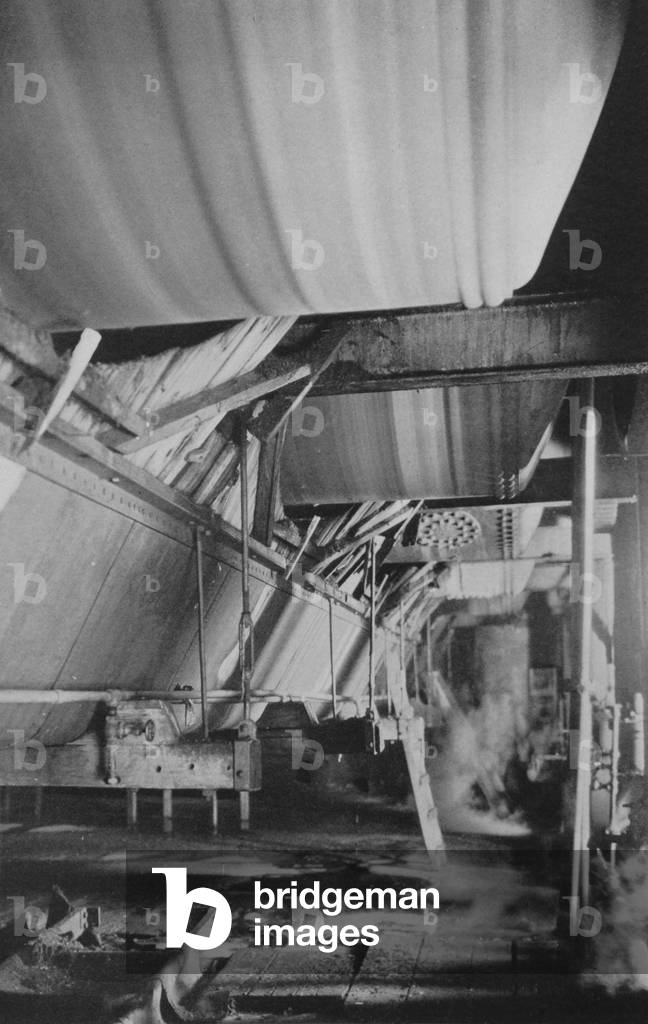 The Interior Of A Digester House Which Is Part Of The Paper Making Process