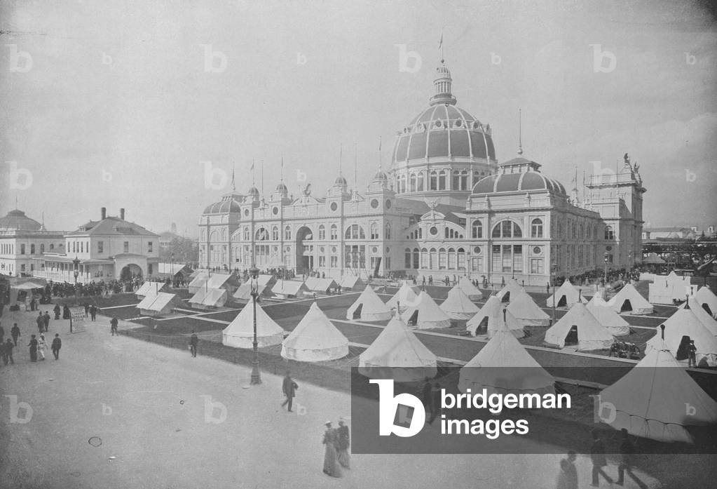Encampment Of National Troops At The World's Columbian Exposition
