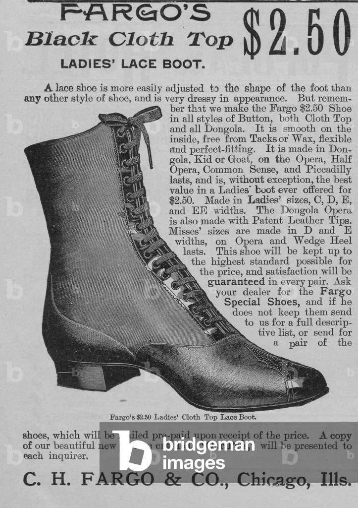 C.H. Fargo & Company Advertisement