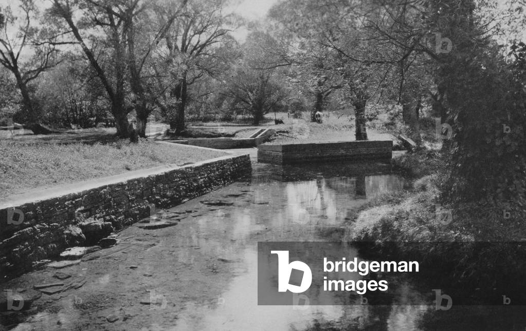 The Creek That Supplies Water To The Riverside Paper Mills Company