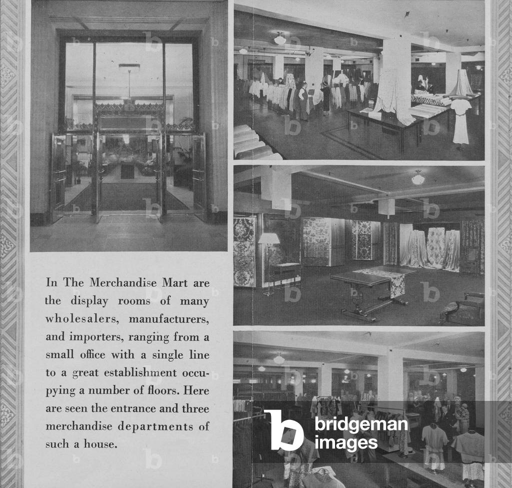 Image Of The Merchandise Display Room As Well As Various Displays Within The Display Room