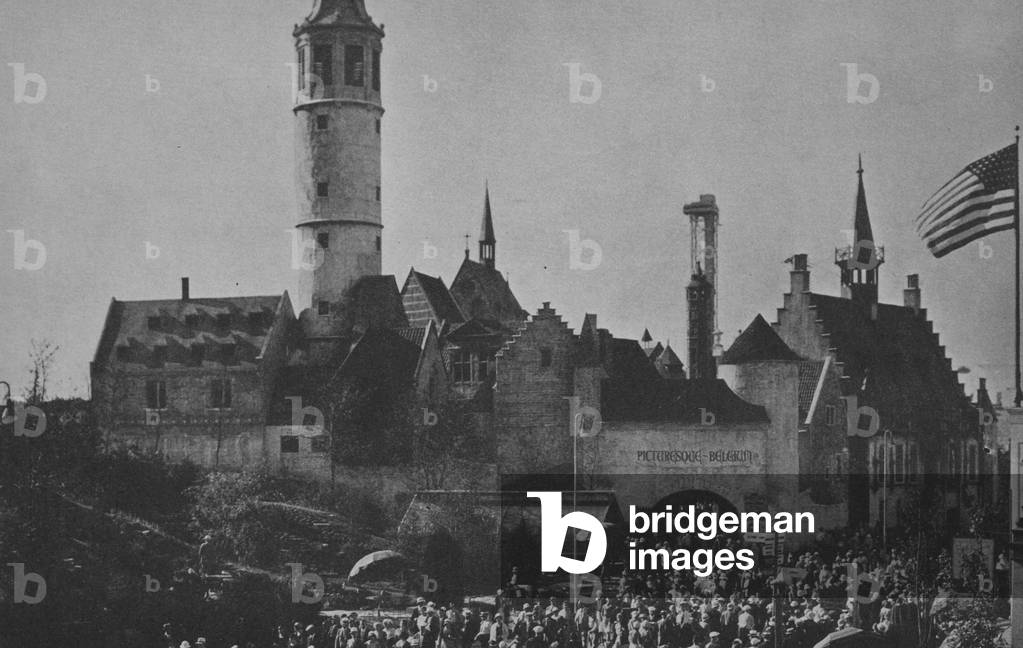 Belgian Village Exhibit At The Century Of Progress