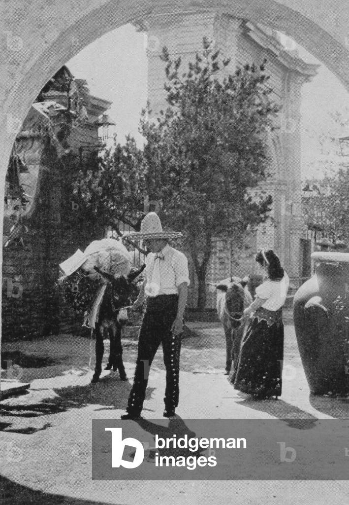 The Mexican Village Exhibit At The Century Of Progress