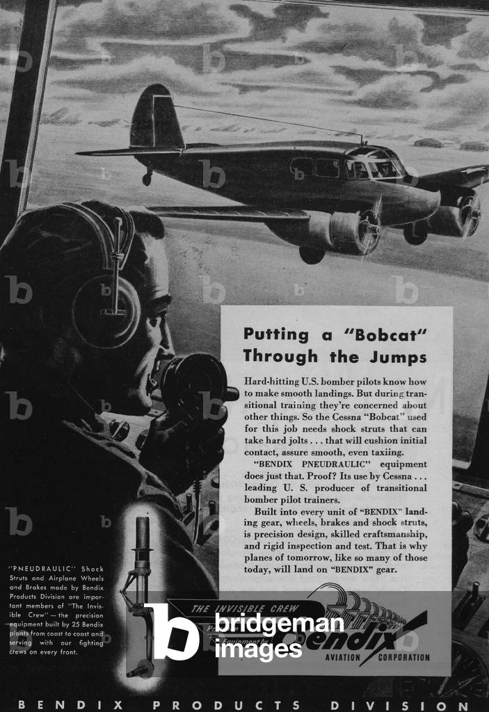 World War II Advertisement - Bendix Aviation Corporation