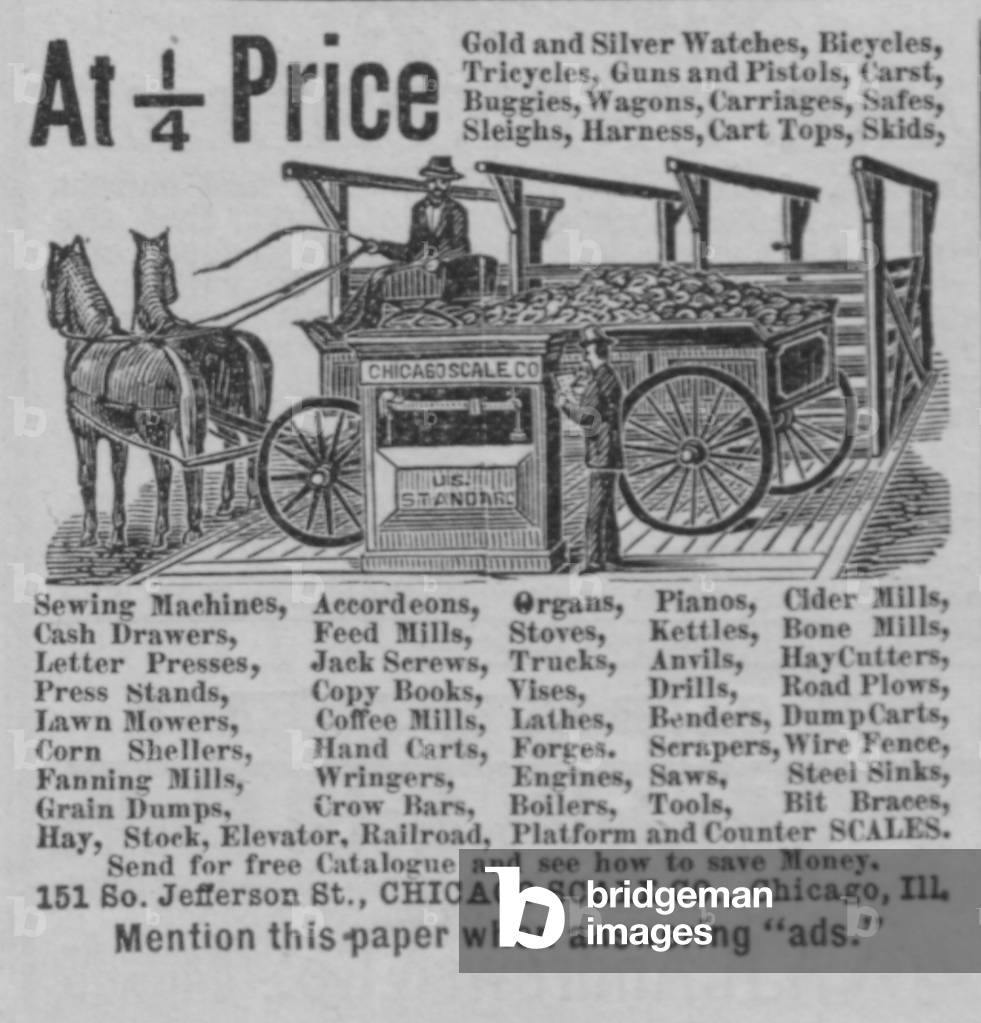 Chicago Scale Company Advertisement