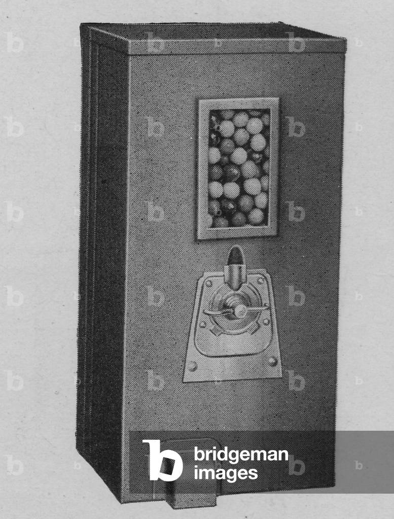 An Advance Machine Company Operators Special Ball Gum-Peanuts
