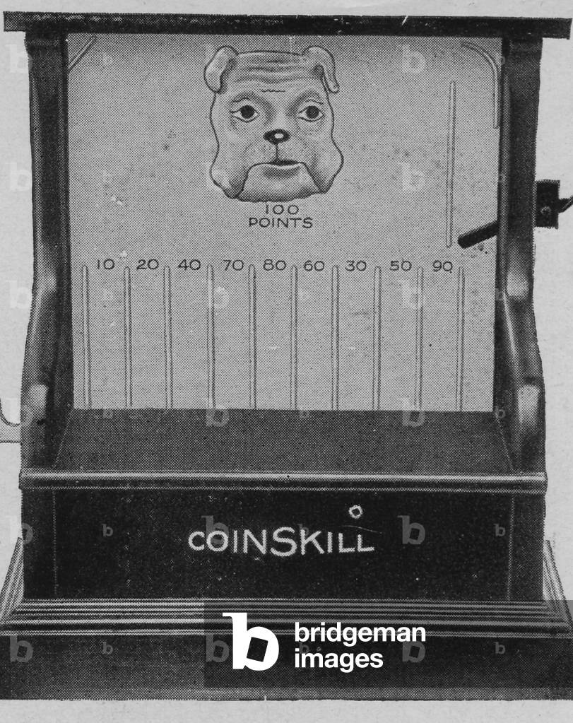 An Advance Machine Company Coin Skill Machine